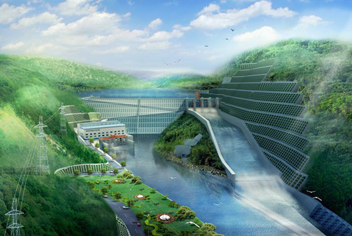 硚口老挝南塔河1号水电站项目